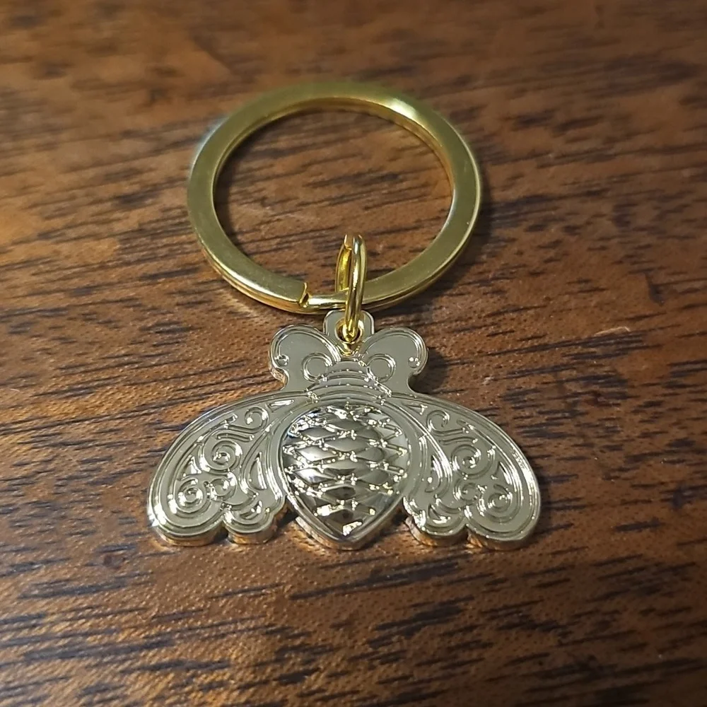 Patron Gold Bee Keyring